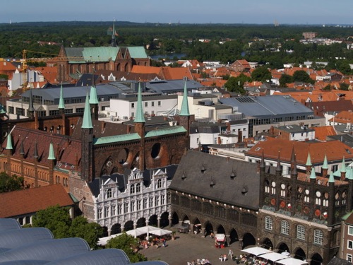 Plaza del Ayuntamiento de Lübeck