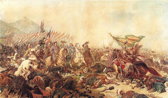 Juan III Sobieski en la batalla de Viena