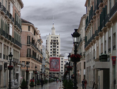 Calle Larios en Malaga