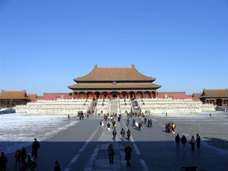 Palacio del emperador de la Ciudad Prohibida de Beijing