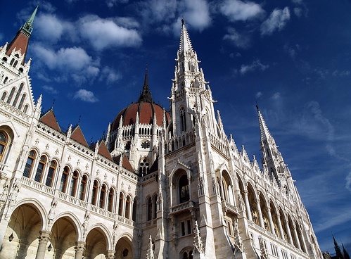 Estilo Neogótico del Parlamento de Budapest