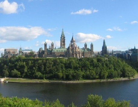 La Colina del Parlamento, en Ottawa