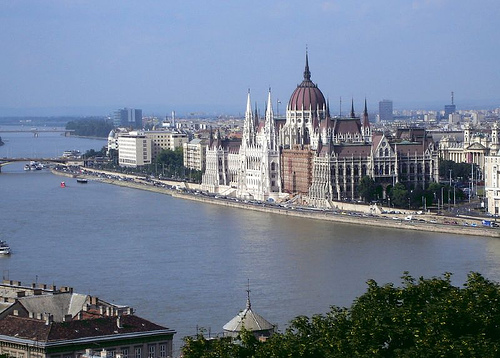 El Parlamento de Hungría, en Budapest