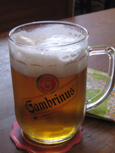 Cerveza Gambrinus