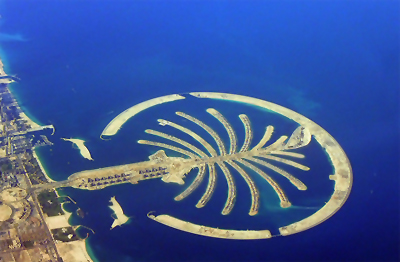 Islas palmera en Dubai