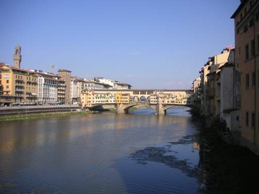 El ponte vechio de Florencia