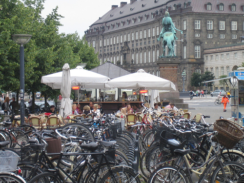 Más bicicletas en Copenhague