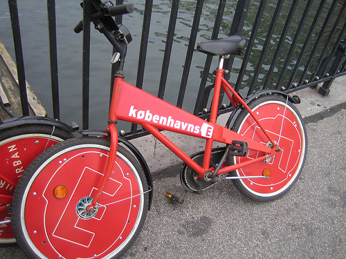 Bicicletas para turistas en Copenhague
