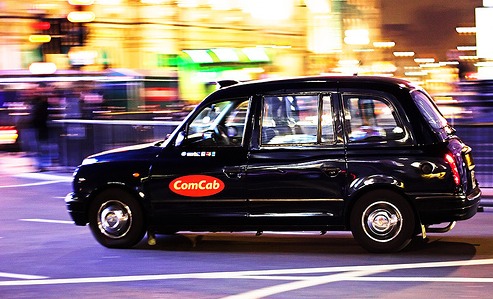 Taxi Black cab en Londres