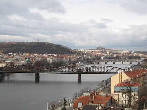 Vistas de Praga desdel Vysehrad