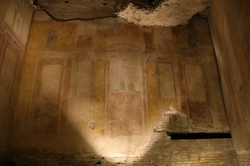 Fresco en la Domus Aurea