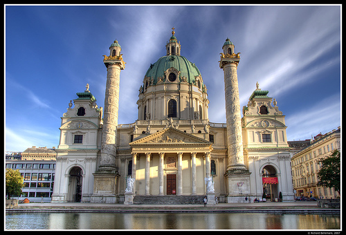 Iglesia Karlskirche en Vienna