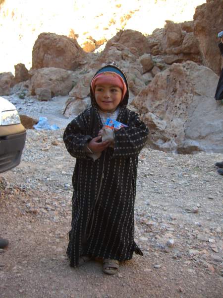 Un niño bereber
