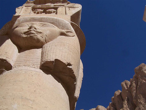Columna del templo de Hatshepsut