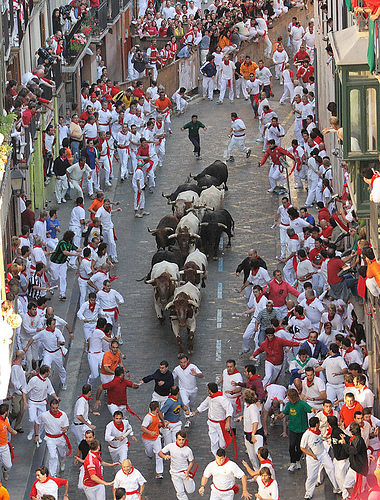 Corrida de toros en San Fermín 2007