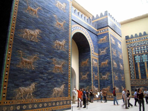 La Puerta de Ishtar, en el Museo de Pérgamo de Berlín