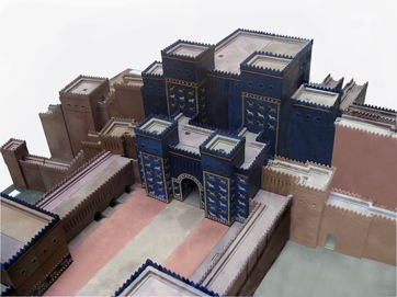 La Puerta de Ishtar de Babilonia (fuente Wikipedia)