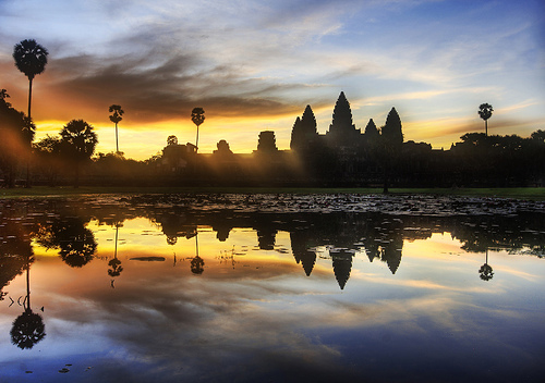 Puesta de sol en Angkor @ Trey Ratcliff