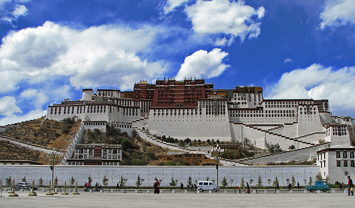 Potala Palace en Lhasa (Tibet)