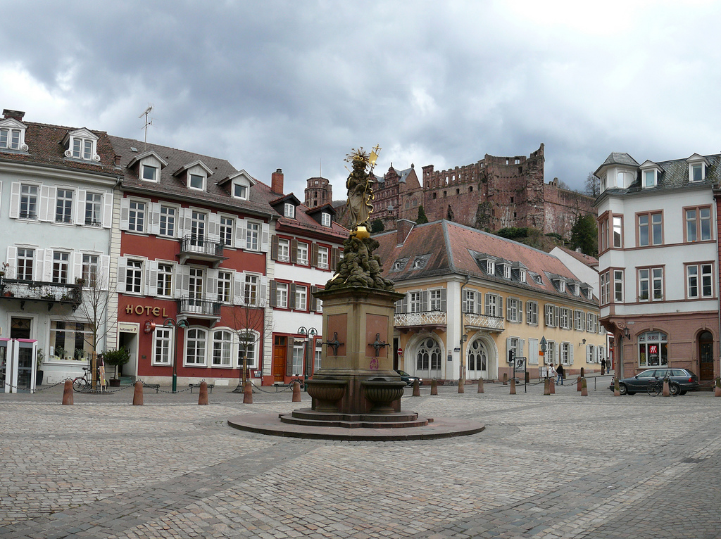 Heidelberg marktplatz