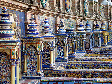 Azulejos de la Plaza de España (Sevilla)