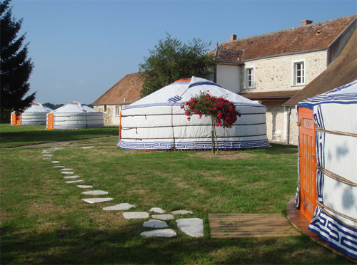 Yurta mongol en Francia