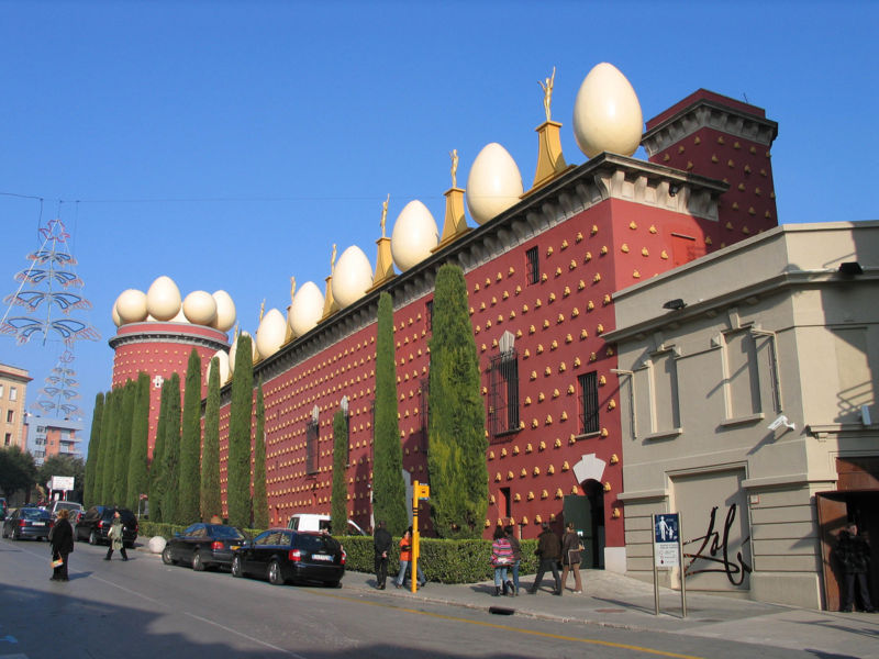 Museo Teatro de Salvador Dalí en Figueres