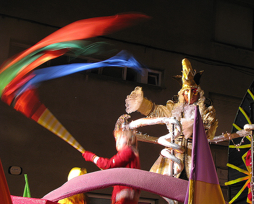 El rey Carnestoltes del Carnaval de Torelló 2008