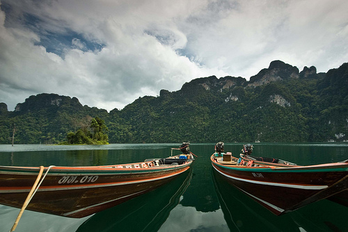 Long tail boat (en Tailandia) @René Ehrhardt