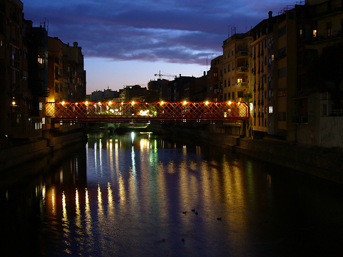 El puente Eiffel de Girona