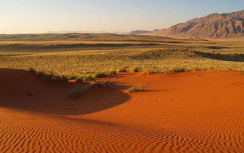 Desierto rojo de Namibia