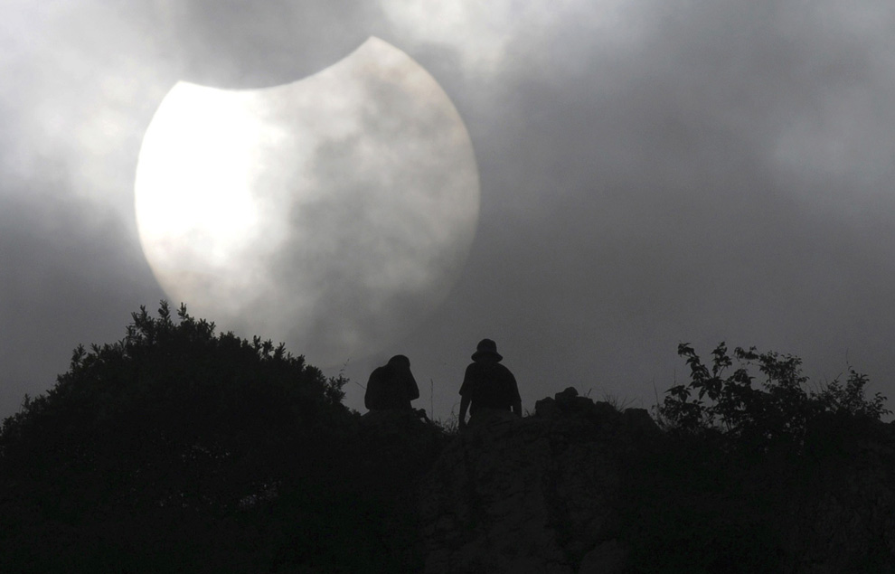 Eclipse en Liuzhou, China