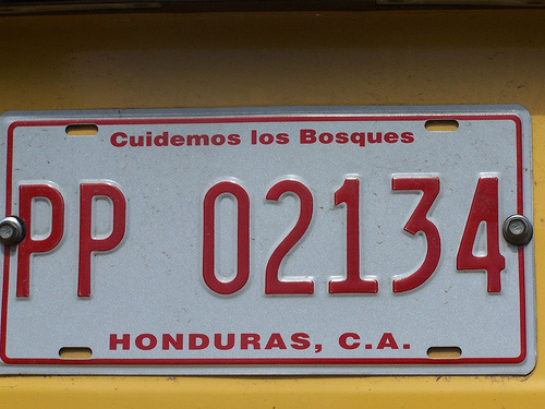 Matrícula de Honduras