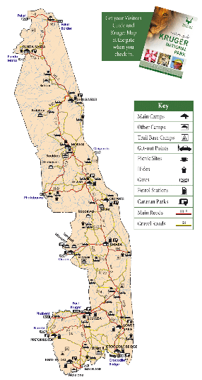 Mapa Kruger