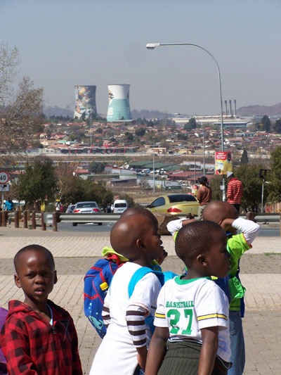 Niños en el Soweto