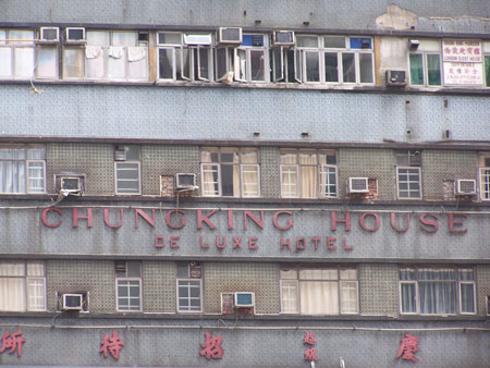 Hotel de lujo en Chunking Mansions?