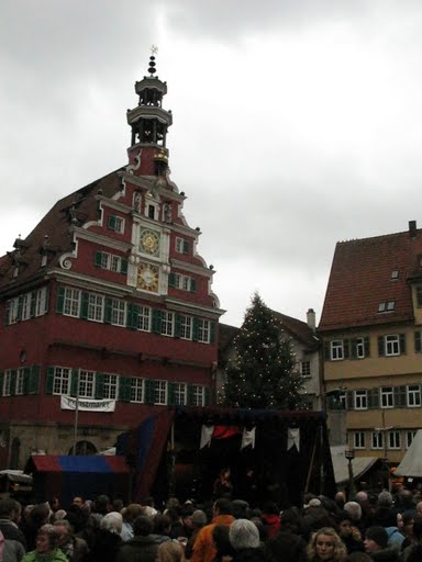Mercadillo medieval de Navidad en Esslingen Am Neckar