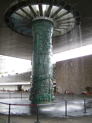 Sombrilla del Museo de Antropología de México DF