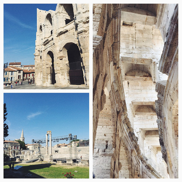 Vestigios de época romana en Arles