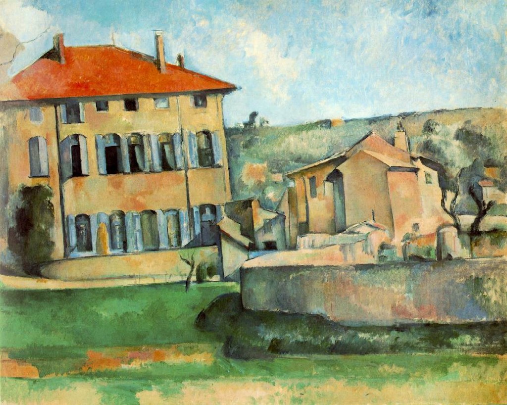 Maison et ferme du Jas de Bouffan de Paul Cézanne