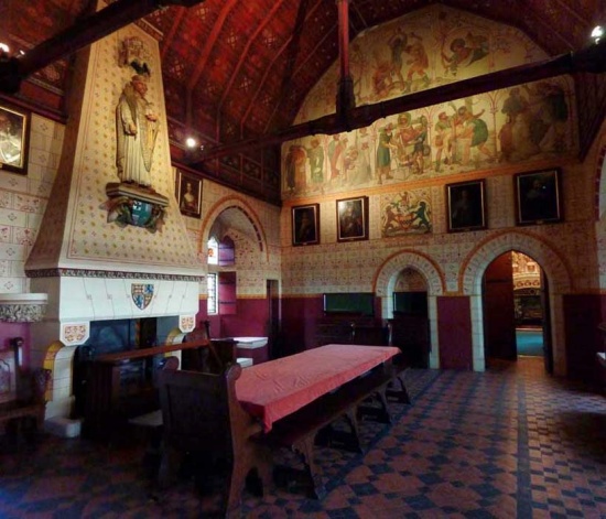 Castillo de Coch. Dinning Room