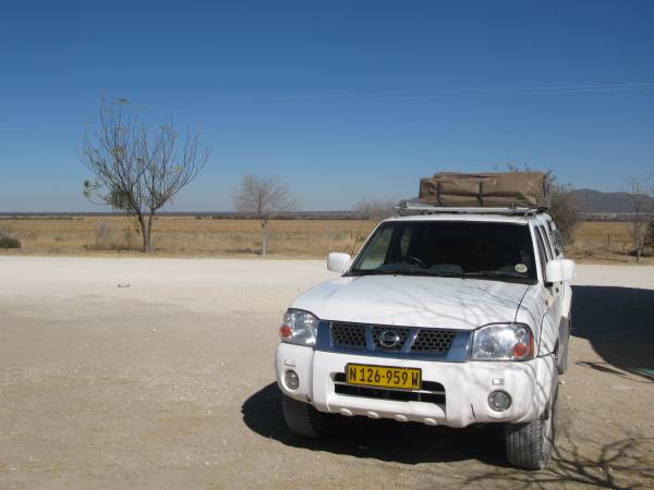 Nuestro jeep de Namibia