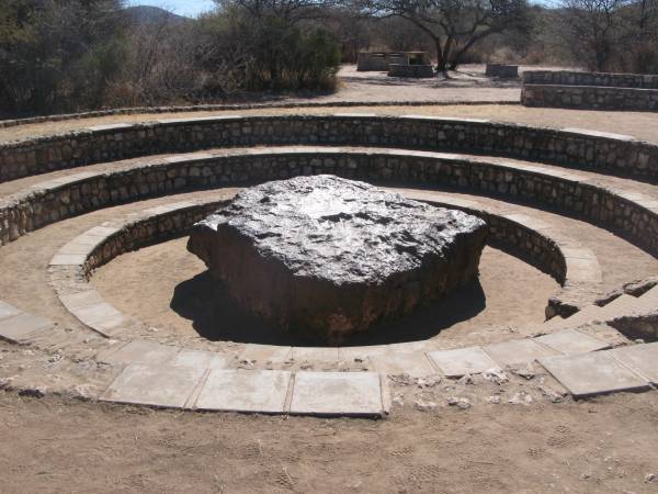 Meteorito de Hoba en Namibia