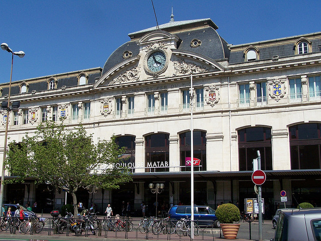Toulouse estación de tren de Matabiau