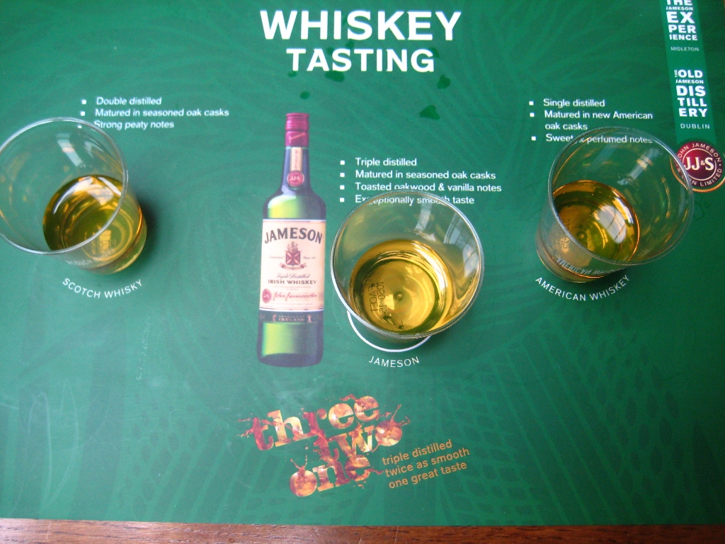 Whiskey tasting, Jameson distillery (Dublín, Irlanda) @quique cardona