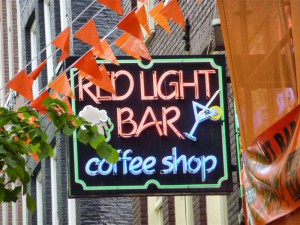 Coffee Shop Red Light Bar