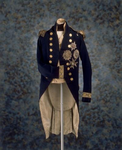Uniforme de Horatio Nelson en la Batalla de Trafalgar