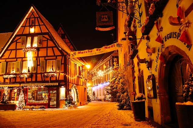 Eguisheim y Alsacia en Navidad