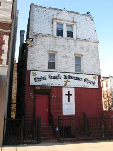 Iglesia de Harlem donde escuchamos gospel