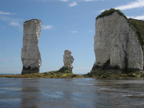 Old Harry Rocks (Fuente: Wikimedia Commons)